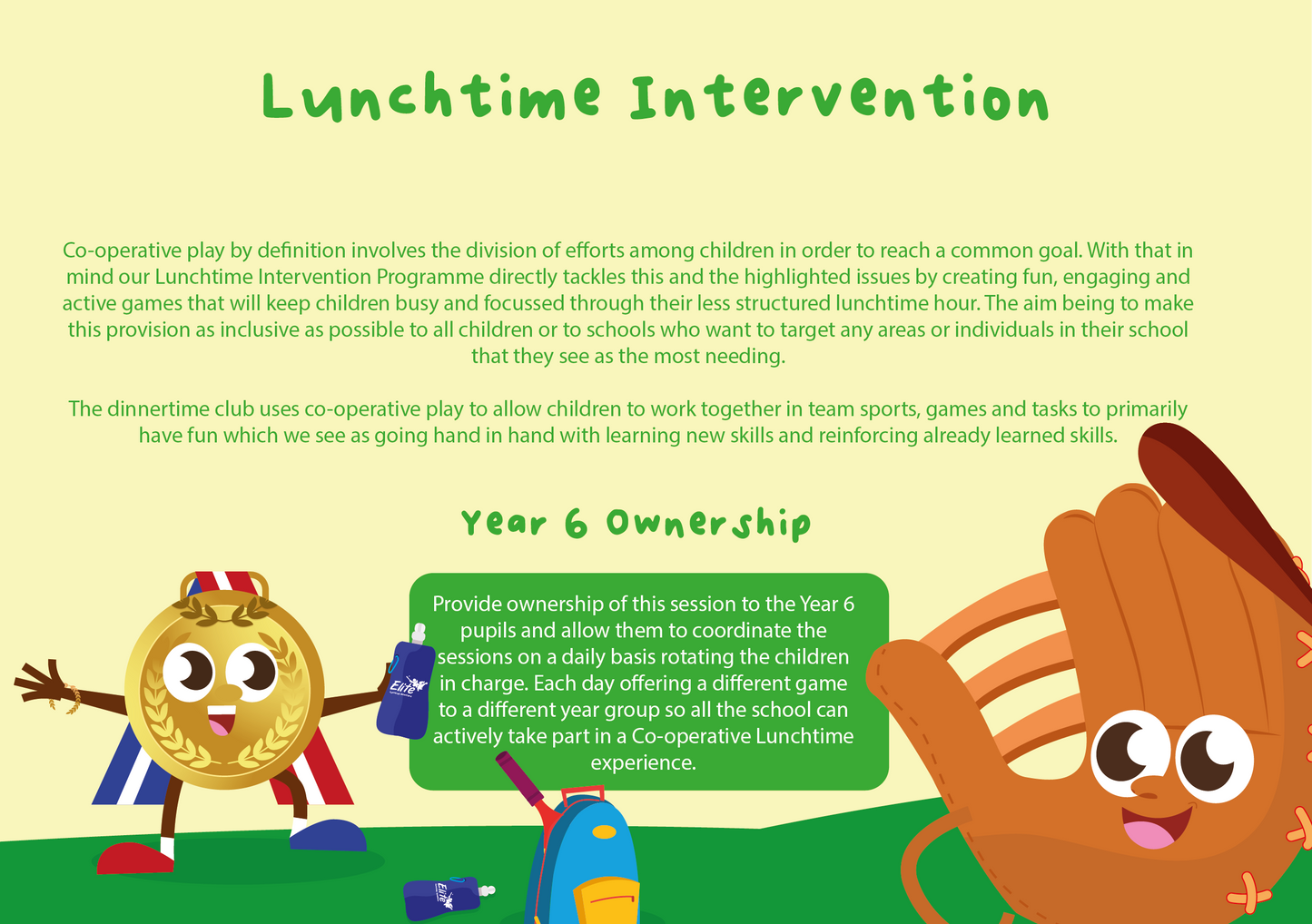 Co-operative Lunchtime Programme